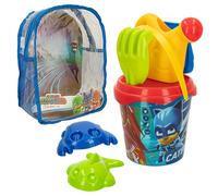 PJ Masks Set cubo playa con accesorios y mochila transporte