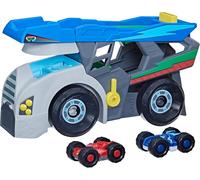 PJ Masks Super Pigiamini, Camión Transportador De Héroes, 2 Vehículos Duo Race