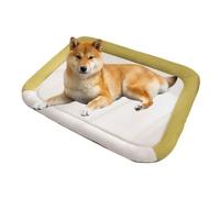 PJDDP Alfombrilla Refrescante para Perros, Colchón Perro Lavable, Cama Perro Impermeable, Superficie Resistente A Los Arañazos Duradera, Muy Adecuada para Veranos Calurosos,Verde,XXL