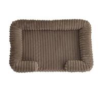 PJDDP Cama Ortopédica para Perros, Sofá para Perros con Espuma De Caja De Huevos, Cama De Perros Antideslizantes, Acogedor Sofá Cama Lavable para Perro,Marrón,L