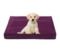 PJDDP Camas para Mascotas, Esterilla Refrigerante Perros, Cama Refrescante para Gatos con Funda Extraíble Y Lavable, Fondo Antideslizante,Púrpura,M