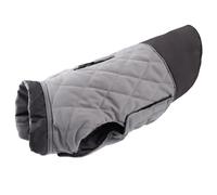 PJDDP Chaqueta de Invierno para Perros con Agujero del arnés, Chaqueta Reversible para Perros, Chaqueta de Nieve para Perros cálida para Perros, Chaleco para Perros,Gris,M