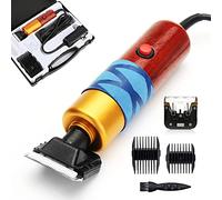 PJDDP Cortapelo para Mascotas 200W Cortapelo para Perros Y Gatos Mascotas,Kit De Maquina Cortar Pelo Perros Silencioso con Cable De 2.9M Ideal para Conejo/Perro/Gato/Oveja Y Otros Animales