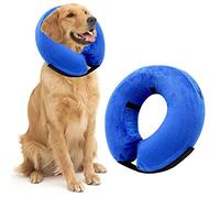 PJDDP Perro Conos Después De La Cirugía, Collarín Perro Inflable Recuperación De Mascotas Collar Cono Suave del Animal Doméstico para Perros Y Gatos para Evitar Que Las Mascotas De Puntadas Tocar,XL