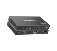 Pjeghbvop 1.4 Splitter 8K @ 60Hz High Clear Output for Laptop Computer und Gamelekonsolen Smooth Double Displays Splitter