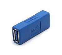 Pjeghbvop Adaptador USB 3.0 hembra a extensión USB 3.0 acoplador para una transferencia de datos eficiente, amplia compatibilidad de 5 Gbps a adaptador