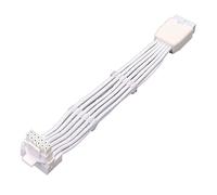 Pjeghbvop ATX3.0 12VHPWR 600W Cable Recto Giratorio Macho a Hembra 16 Pin 15cm Atx3.0 16 Pin Línea Ángulo Recto Giratorio Cable Recto Giratorio