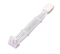 Pjeghbvop ATX3.0 12VHPWR 600W Cable Recto Giratorio Macho a Hembra 16 Pin 15cm Atx3.0 16 Pin Línea Ángulo Recto Giratorio Cable Recto Giratorio