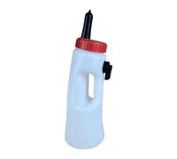 Pjeghbvop Botella de terneros con boquilla de silicona y para facilitar la alimentación de leche para terneros