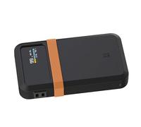 Pjeghbvop Carcasa PowerBank con cubierta de goma suave y resistente a los | Protección contra caídas con estructura de agarre mejorada, construcción ligera y ajuste suave para un uso cómodo