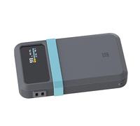 Pjeghbvop Carcasa PowerBank con cubierta de goma suave y resistente a los | Protección contra caídas con estructura de agarre mejorada, construcción ligera y ajuste suave para un uso cómodo