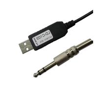Pjeghbvop Componente de teclado derecho accionado por USB para entusiastas de la radio, cable permanente de 1,5 m y software de plataforma de reunión, soporte de radio equipo competitivo