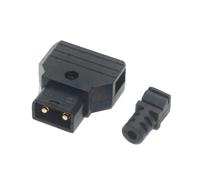 Pjeghbvop Conector macho D Tap Conector DTAP REISIÓN Cable de alimentación para DSLR V Mount Camera Batería D TAP Conector macho para fotografía y cámaras