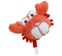Pjeghbvop / Juguete de peluche para gatos de cangrejo con hierba gatera y campanas que suenan para la diversión de interacción de mascotas, entretenimiento interior, juguetes de ejercicio, campanas de