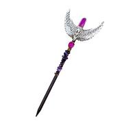 Pjeghbvop Princesas varita mágica de cristal, alas de ángel, hada, bruja, varitas, Halloween, cosplay, accesorios de disfraz, regalo, bruja mágica, varitas, accesorios para disfraz