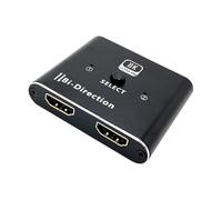 Pjeghbvop Procesador de versión Metal 2.1 2 fuentes a 1 monitor Pointed Picture Dynamic Sonido mejorado para dispositivos de monitor de pantalla