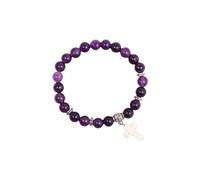 Pjeghbvop Pulsera de perlas espirituales con cristales de aventurina verde, diseño portátil, pulsera ajustable, tobillera de moda con cristales verdes, talla única, como se describe