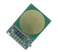 Pjeghbvop Resonancias del generador de ondas 7.83 Hz Alta estabilidad Frecuencia ajustable de 0.1 Hz a 99999 Hz Rango de ondas de frecuencia ajustables doradas