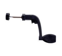Pjeghbvop Universal plástico fuerte mango pesca carretes manivela brazo roca brazo rueda pesca ruedas spinninghierro pequeño en línea ligero barra y accesorios de barra combo