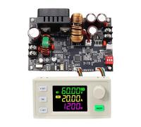 Pjeghbvop XY6020LV Fuente de alimentación ajustable, voltaje constante, mantenimiento de corriente constante, 20 A/1200 W, Step Down, accesorios, fuente de alimentación
