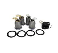 PJFSQAD 1 Juego de cerraduras 3 puertas delanteras y traseras + cilindro encendido 96244156 252522 9170.G3 apto for Peugeot Partner for Citroen Berlingo 1996-2008