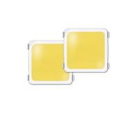 PJFSQAD 10 Uds. Chips de cuentas luz Led 0,5 W 3V LM301H LM301B CRI80 3000K 4000K 5000K potencia media aptos for placa cuántica lámpara cultivo plantas DIY(LM301B 3000K)