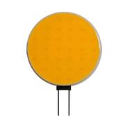 PJFSQAD 2 uds COB Bombilla LED foco SMD 5050 Chips blanco frío bombillas de iluminación blanca cálida DC12V 5W 7W reemplazar lámpara halógena(Warm White-1 Pcs,5W-18LED)