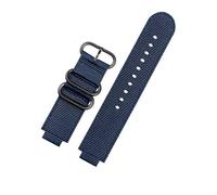 PJFSQAD Ajuste for TIMEX for Tidal 24 * 16 mm Correa de reloj lona T2N721 T2N720 TW2T76500 TW2T76300 nailon impermeable for hombres Tornillo libre