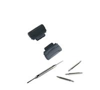 PJFSQAD Conector de accesorios for reloj, correa nailon apta for Casio Fit for G-SHOCK GA100 GA400DW5600M5610DW6900 BABY-G BA110 120, resina for(Black-01,22mm)