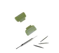 PJFSQAD Conector de accesorios for reloj, correa nailon apta for Casio Fit for G-SHOCK GA100 GA400DW5600M5610DW6900 BABY-G BA110 120, resina for(Army Green,16mm)