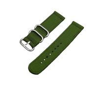 PJFSQAD Correa de nailon tejida 22 mm y 20 apta for Samsung Galaxy Watch 6 4 5 44 Gear S3 Classic Active 2 Band 24 18 for banda tela Amazfit
