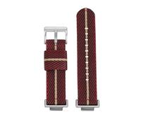PJFSQAD Correa de reloj lona nailon for hombre, adaptador plateado, compatible for CASIO DW5600 GWb5600 GWM5610 GM5600, azul, negro, gris, rojo, cian, caqui(Red beige-S,GWM5610)