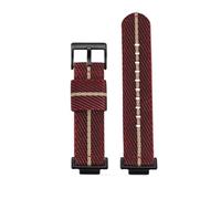 PJFSQAD Correa de reloj lona nailon for hombre, adaptador plateado, compatible for CASIO DW5600 GWb5600 GWM5610 GM5600, azul, negro, gris, rojo, cian, caqui(Red beige-B,GWb5600)