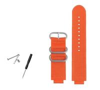 PJFSQAD Correa de reloj nailon for hombre, anillo Metal convexo 24x16mm, compatible for TIMEX T2N721 T2N720 TW2T76500 TW2T76300, correa deportiva lona transpirable
