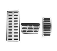 PJFSQAD Cubierta De Pedales Coche Almohadilla Reposapiés Freno Combustible Gas Fit For Hyundai For Accent For Solaris 2 For Verna 2017 2018 2019 2020 2021 2022 Accesorios(Footrest and AT)