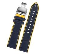 PJFSQAD For Citizen for Seiko for Tissot for reloj Mido de goma impermeable Buceo deportivo Pulsera nailon for hombres
