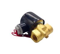 PJFSQAD Solenoid Valve Normally Closed Brass DN06/08/10/15/20/25 1/4"3/8"1/2"3/4"1" 12V 220V 24v Pneumatic Fit For Water Oil Helium Gas(DN15,XGB_220V_COPPER BODY)