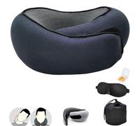 Pjjrdh Flyhugz,Almohada De Viaje,Kit Viaje Avion,cojin Cuello Viaje,Viajes Accesorios,Almohada Cuello Viaje,Travel Pillow,Almohada Cervicales Y Cuello Viaje,Almohada Viaje Viscoelastica
