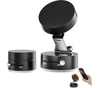 Pjjrdh Vacuum Suction Magnetic Phone Stand,Magnetic Car Suction Cup Holder, 2025 New Universal Phone Mount,Suction Cup Magnetic Car Phone Holder,Foldable Portable Vacuum Magnetic Cell Phone Holder