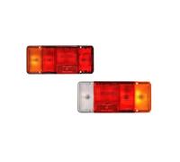PJJUHS Coche Pilotos Traseros Para Ducato Para Iveco Daily Eurocargo I II Y III Para Peugeot Boxer 2 Uds Luz Trasera Lámpara De Señal Cubierta De Lente Shell 42531146 9988023