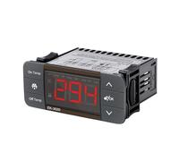 PJKTBEYI Controlador de Temperatura Digital 220 V, termostato regulador, Control calefacción y refrigeración, termorregulador con Alarma Sensor 2 m