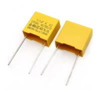 PJLANG 10 condensadores de seguridad X2 de 10 mm, 275 V CA, 275 V, 0,01 UF, 0,022 UF, 0,033 UF, 0,047 UF, 0,1 UF, 0,15 UF, 0,22 UF, 0,33 UF, 0,47 UF, película de polipropileno.(X2 275VAC 0.01UF)
