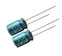 PJLANG 10 condensadores electrolíticos de la serie RX30 de 130 °C, 16 V-400 V, 10 UF, 47 UF, 220 UF, 330 UF y 470 UF.(200V22UF 8X20)