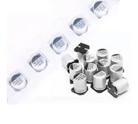 PJLANG 10 condensadores electrolíticos SMD de aluminio de 6,3 V, 10 V, 16 V, 25 V, 35 V, 50 V, 63 V, 100 V y 400 V, 1 UF, 4,7 UF, 10 UF, 47 UF, 100 UF y 470 UF.(50V 47uF 6.3x7.7mm)