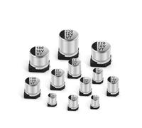 PJLANG Condensador electrolítico de aluminio SMD de 10 V a 100 V, 1 uf, 4,7 uf, 10 uf, 22 uf, 47 uf, 100 uf, 220 uf, 330 uf, 470 uf, 680 uf y 1000 uf(10PCS 50v100 8x10.5)