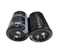 PJLANG Condensadores electrolíticos de aluminio de 35 V, 50 V, 63 V, 100 V, 250 V, 450 V: 1000 uf, 2200 uf, 3300 uf, 4700 uf, 6800 uf, 10000 uf, 100 uf, 220 uf, 330 uf, 1500 uf(100v3300uf-25x45mm)