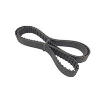 PJLANG Correa dentada Industrial 3M x 81T, correa de torno de 5-90mm de ancho, goma síncrona de 3 módulos, 81 dientes, 3x81(Width 8mm)