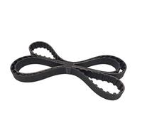 PJLANG Correa dentada Industrial 4M x 68T 4x68 5-90mm de ancho correa torno 4 módulos goma síncrona 68 dientes(Width 50mm)