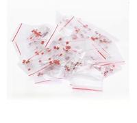 PJLANG Kit de condensadores cerámicos de 300 piezas, 30 valores x 10 piezas, de 2pf a 0,1uf, 50 V, 10/15/20/470/103/104uF, surtido