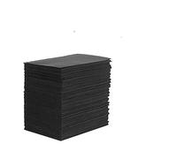 PJRYC 250 baberos dentales de 13 x 18 pulgadas, 3 capas avanzadas, desechables, impermeables, para pacientes, baberos para tatuajes, baberos para el vientre dental (Negro2)